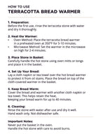 Bread Warmer & Basket - Bird Round-4