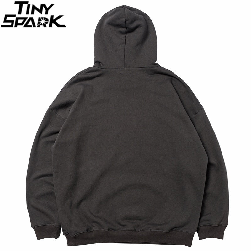 Men Hoodie Sweatshirt Hip Hop Streetwear