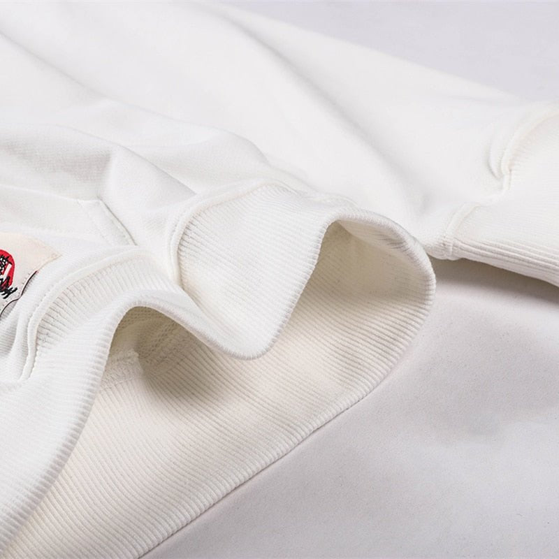Chinese Style Top Men Carp Koi Embroidered