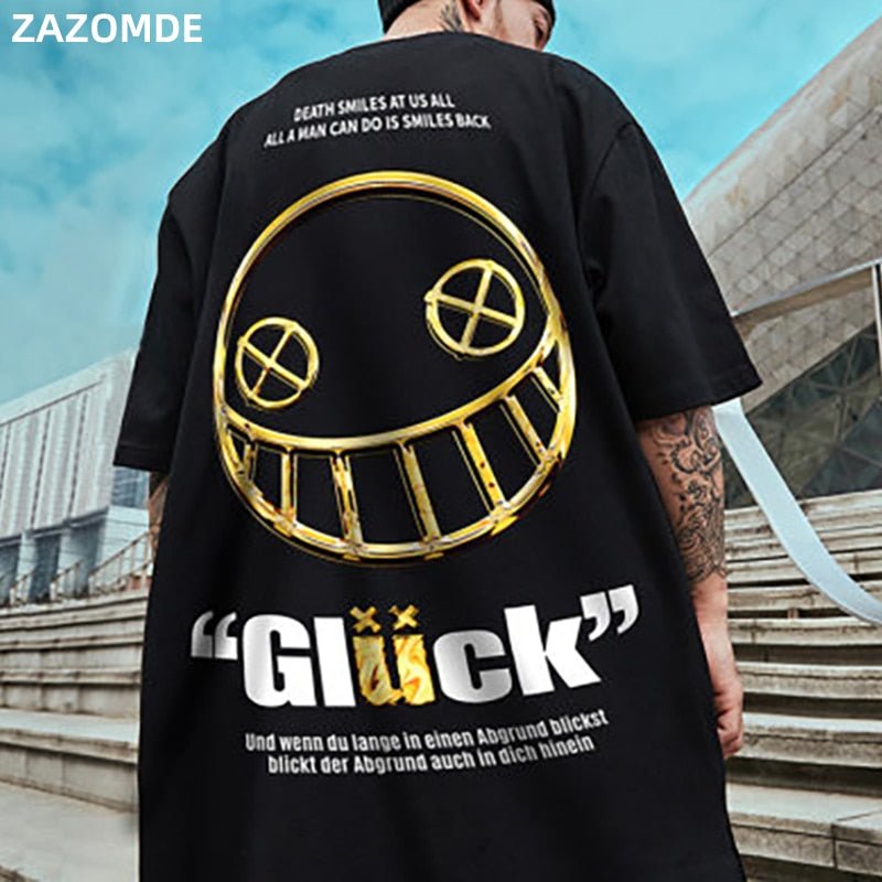 Cotton T-Shirts Men  Smiley Print