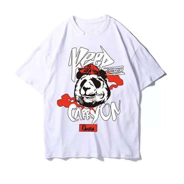 Cotton Tee tshirt Man Cartoon Animal Printed