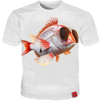 Summer Men T Shirts Glasses Fish 3d print Funny T Shirt Men Casual Cool Tees Plus Size 4XL 3d T shirt Streetwear