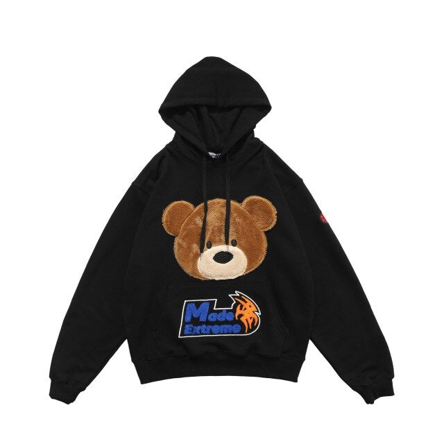 Kawaii Bear Hooded Sweatshirts Hoodie