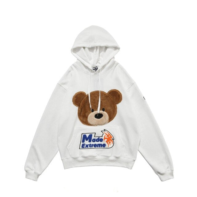 Kawaii Bear Hooded Sweatshirts Hoodie