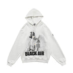 Reflective Astronaut Angel Print Sweatshirt
