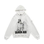 Reflective Astronaut Angel Print Sweatshirt