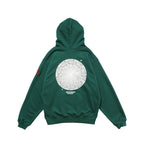 Reflective Geometry Circle Hooded Sweatshirt