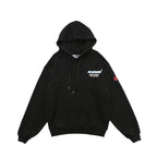 Reflective Geometry Circle Hooded Sweatshirt