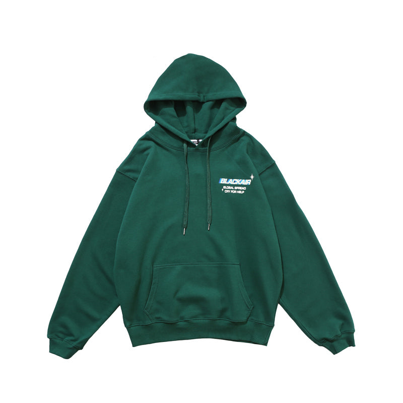 Reflective Geometry Circle Hooded Sweatshirt