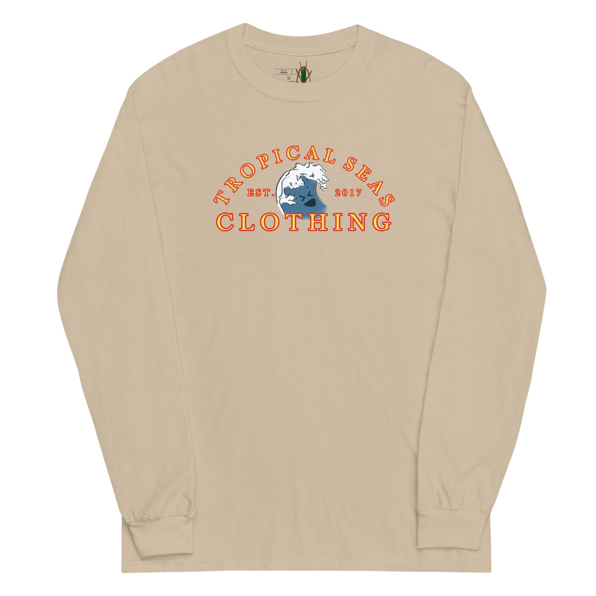 Men's Good Vibe Wave Long Sleeve Shirt